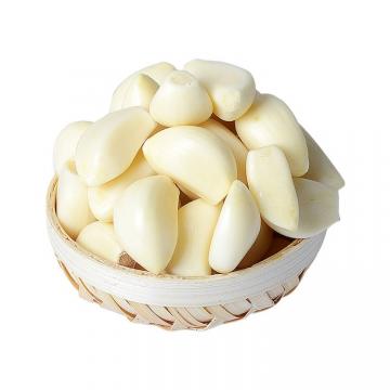 Good Quality Nitrogen Filled Fresh Peeled White Garlic Clove